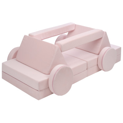 Wielofunkcyjna sofa modułowa dla dziecka i klocki piankowe w jednym